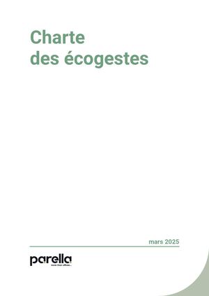 Charte Des Ecogestes Signée
