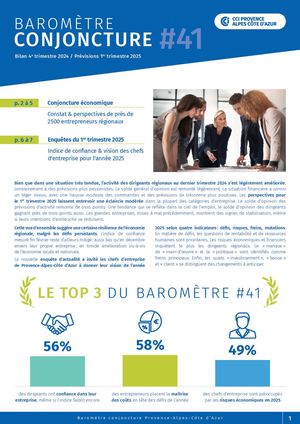 Baromètre N°41 & vision de l'année 2025
