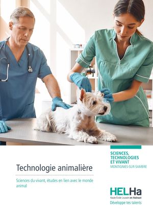 Bachelier en Technologie animalière – Agronomique HELHa Montignies-sur-Sambre