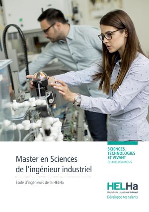 Master en Sciences de l’ingénieur industriel – Sciences et Technologies HELHa Mons et Montignies-sur-Sambre