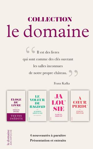 Collection Le Domaine Archipoche Mai 2025