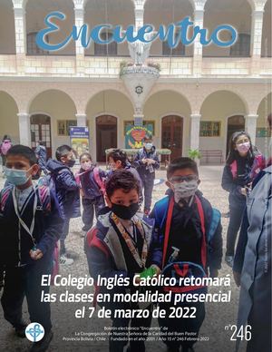 Boletín Encuentro fin de mes febrero 2022 n°246