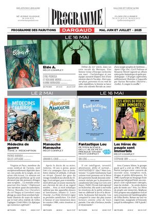 Programme Dargaud mai juin juillet 2025