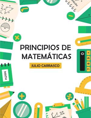 Principios de Matemáticas - Julio Carrasco