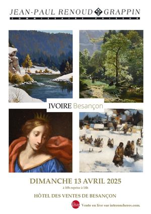 13/04/2025 - RENOUD-GRAPPIN - BESANÇON - PLAQUETTE VENTE 13 AVRIL 2025