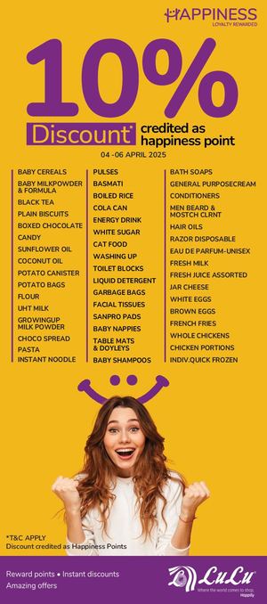 TCA Store Offer Category List