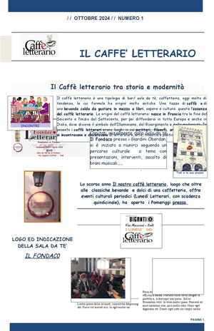 Giornale 2024 Caffè Letterario