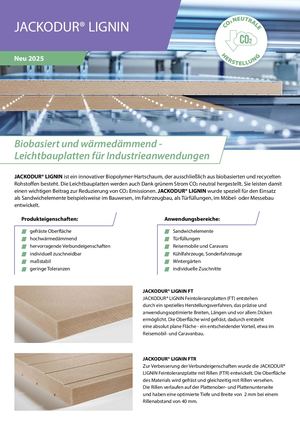 JACKODUR® LIGNIN Industrie