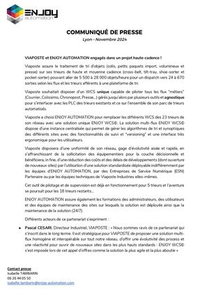 2024 11 Enjoy Automation Communiqué De Presse