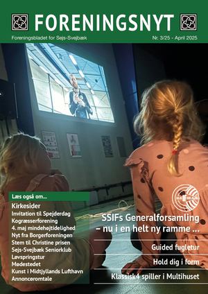 Foreningsnyt Nr 03 2025