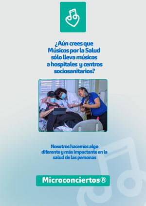 Conoce  los Servicios de Músicos por la Salud