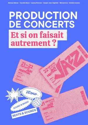 Livre Blanc Production De Concerts