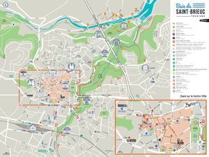 Plan Ville Saint-Brieuc