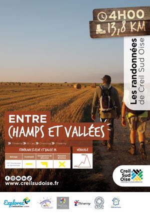 Randonnée Entre Champs Et Vallées