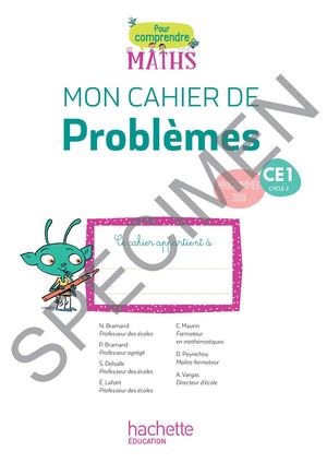 Pour comprendre les maths CE1 - Cahier de problèmes - Ed. 2019