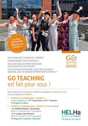 Parcours Go Teaching [HELHa LOVERVAL - MONS]