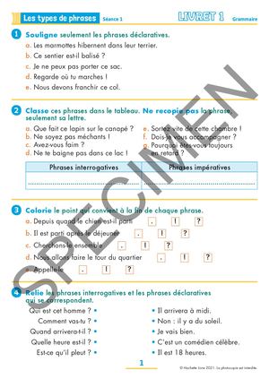 Ma pochette de français CM1 - Les Pochettes Ateliers - Pochette élève - Ed. 2021