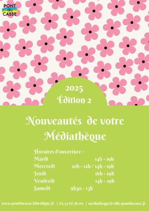 Carnet De Nouveautés 2025 2