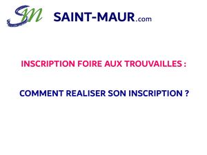 Guide Inscription Foire Aux Trouvailles 2025