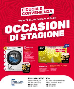 Volantino Fiducia & Convenienza Aprile Fe Se Al S R L Di Di Cara