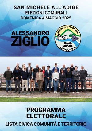 Programma elettorale lista civica Comunità e Territorio