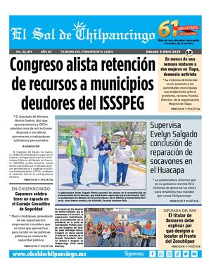 El Sol De Chilpancingo 5 Abril 2025 Compressed
