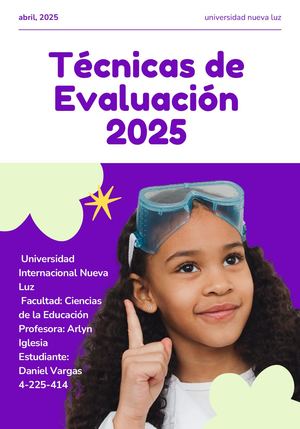 Tarea De Evaluacion Educativa Actividad 3 Daniel Vargas Ruiz 4 225 414