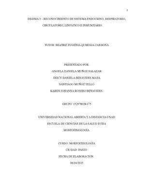 Morfofisiologia Caso Clinico 3