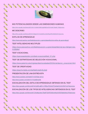 Enlaces De Los Test