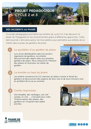 Cycle 2 Et 3 Des Incidents Au Phare