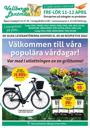 Vårdagsutskick Vallberga 2025