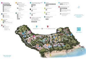 Vila Vita Parc Resort Map