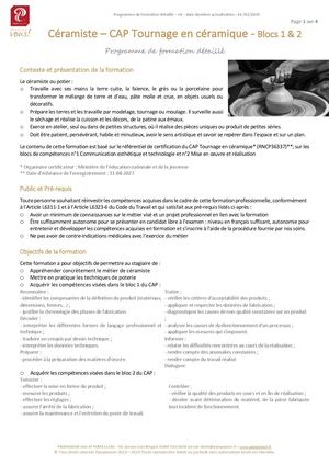 Qp6 Prog Detail V6 Cap Tournage Ceramique 105h Magali CAILHOL