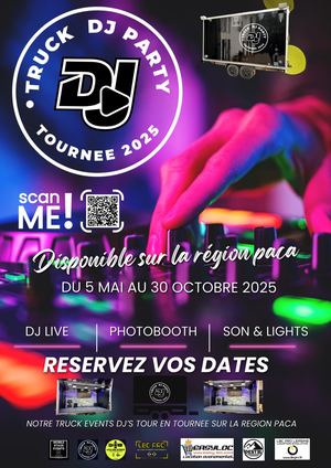 Flyer Truck Dj Party 2025