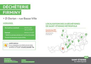 Déchèterie Firminy