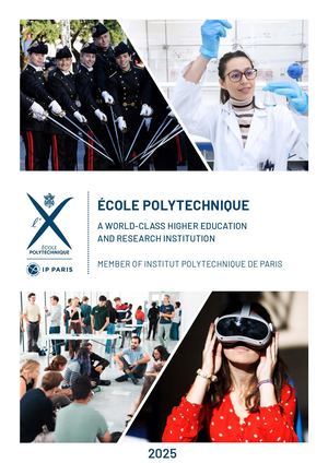 Ecole Polytechnique Institutional Brochure 2025