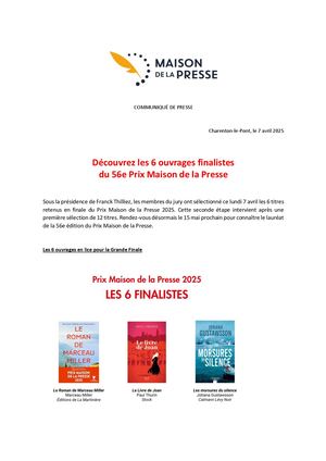 CP Prix MDP 6 finalistes