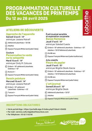 Flyer Animations Printemps