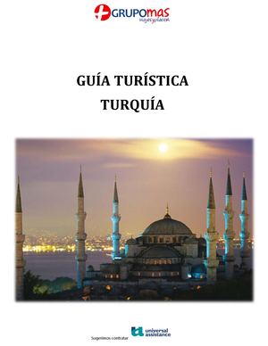 Guia Viaje Turquia