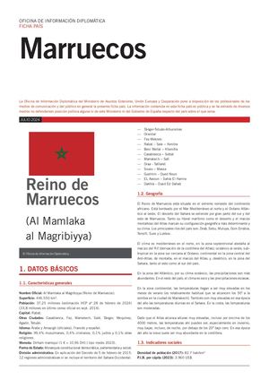 Marruecos Ficha Pais