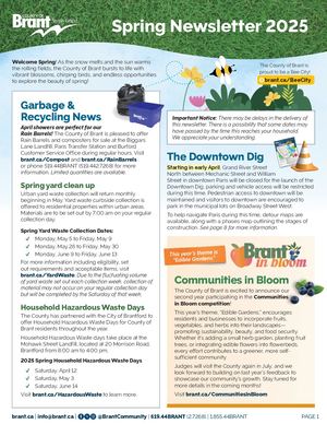 Spring Newsletter 2025