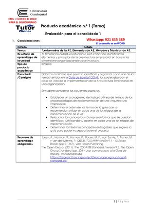 Tw Arquitectura Empresarial Pa1