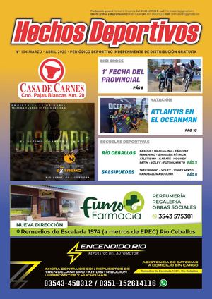 Hechos Deportivos Marzo - Abril 2025