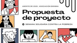 Presentación Propuesta De Proyecto Social Colorido Y Juvenil Multicolor Y Negro