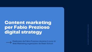 Project work Fabio Prezioso