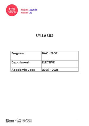 B3 ELEC Hospitality And Tourism Industry