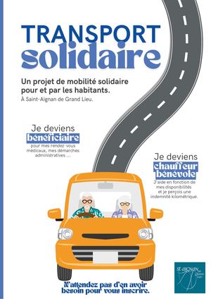 Transport solidaire à Saint-Aignan de Grand Lieu