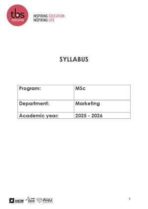 2526 Msc Fashion And Luxury Marketing Management