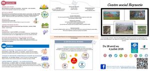 Centre Social Reynerie Programme avril à juillet 2025