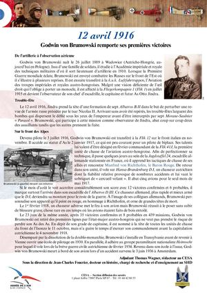 1916 04 12 Brumowski Premieres Victoires